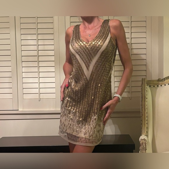 MLV & Free People too late to say sorry beaded dress - Picture 4 of 12